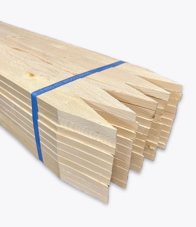1/2 x 48" Standard Survey Lath - Unpainted