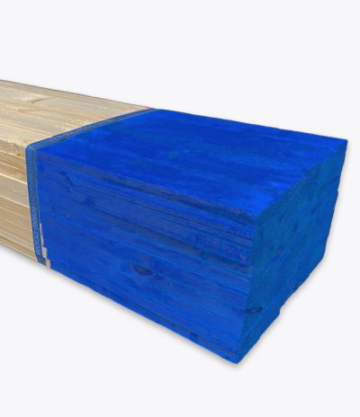 1/2 x 48" Standard Survey Lath - Blue