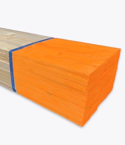 1/2 x 48" Standard Survey Lath - Orange